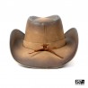 Cappello Cowboy Unisex in Pelle New Vintage Style