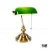 Lampada da scrivania Business New Vintage Elegante con interruttore a filo