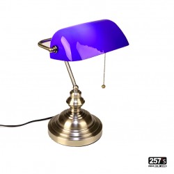 Lampada da scrivania Business New Vintage Elegante con interruttore a filo