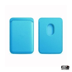 Porta tessere magnetico per smartphon in vera pelle Vintage Style