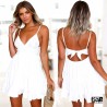 Woman Dress New Vintage Sundress Short lace detail with shoulder straps