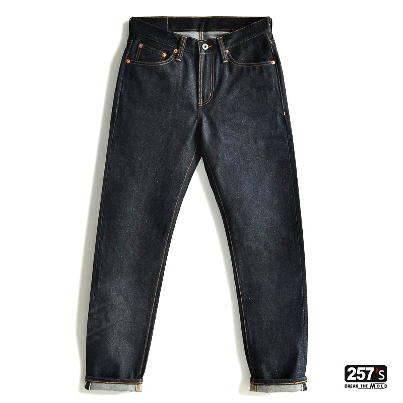 Blue Jeans Uomo New Vintage Regular in Denim Spesso (18 Oz)