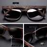 Polarized handcrafted wooden sunglasses | Wayfarer style