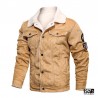 Ecological Suede Man Jacket New Vintage Aviator and Decors