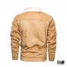 Ecological Suede Man Jacket New Vintage Aviator and Decors