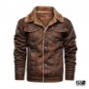 Ecological Suede Man Jacket New Vintage Aviator and Decors